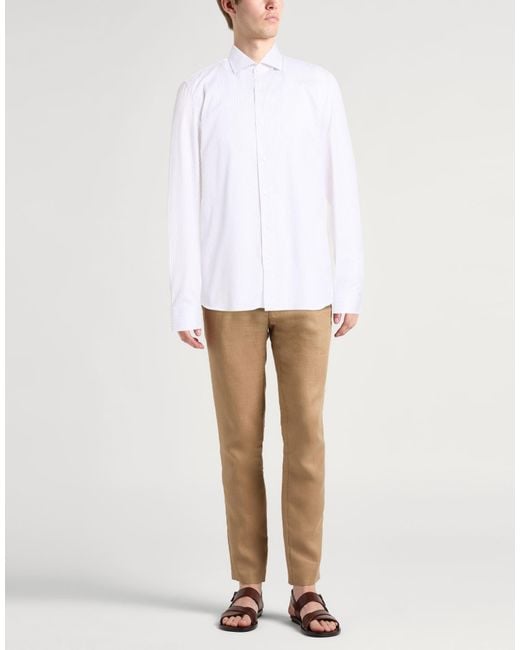 Caruso White Shirt for men