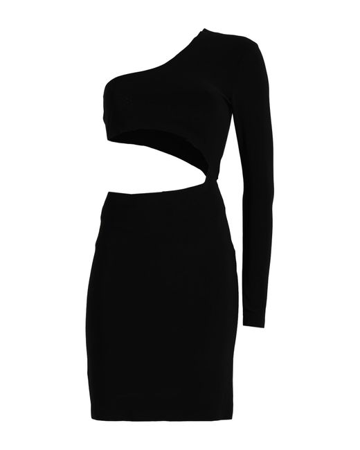 Norma Kamali Black Mini-Kleid