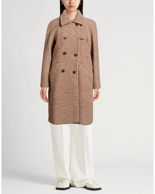 Fay Natural Shearling & Teddy