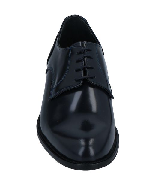 Roberto Botticelli Black Lace-up Shoes for men