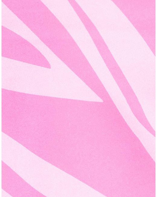 Nineminutes Pink Mini Skirt Polyester, Elastane