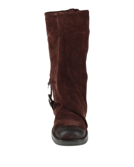 Ovyè Brown Boot Leather
