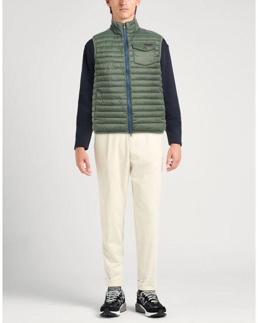 Armata Di Mare Green Vests for men