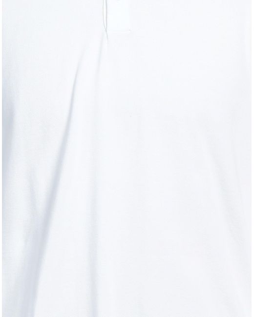 Brunello Cucinelli Poloshirt in White für Herren