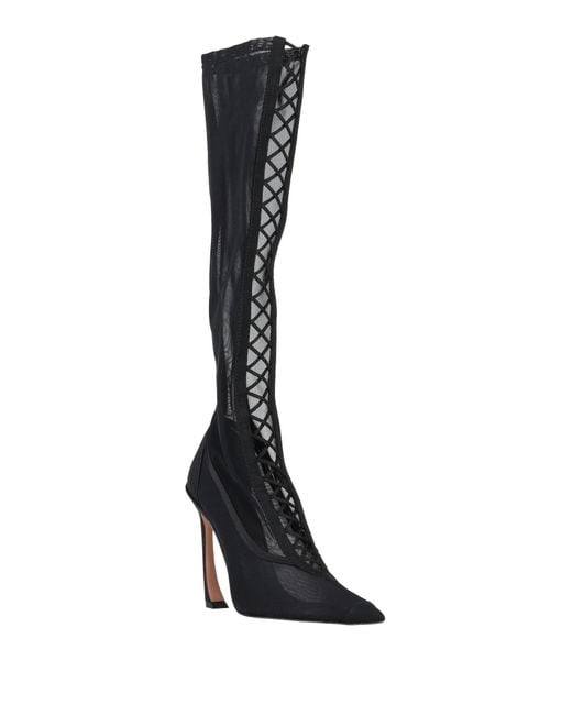 Piferi Black Boot Textile Fibers