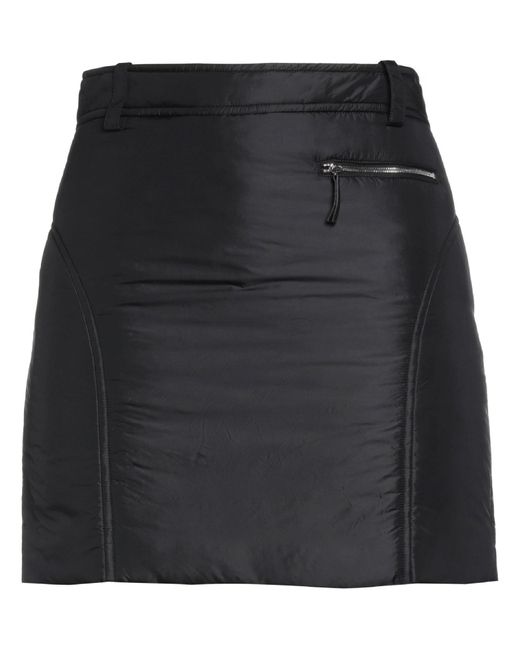 Khaite Black Mini Skirt