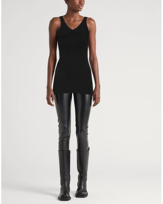 Rick Owens Black Tank Top