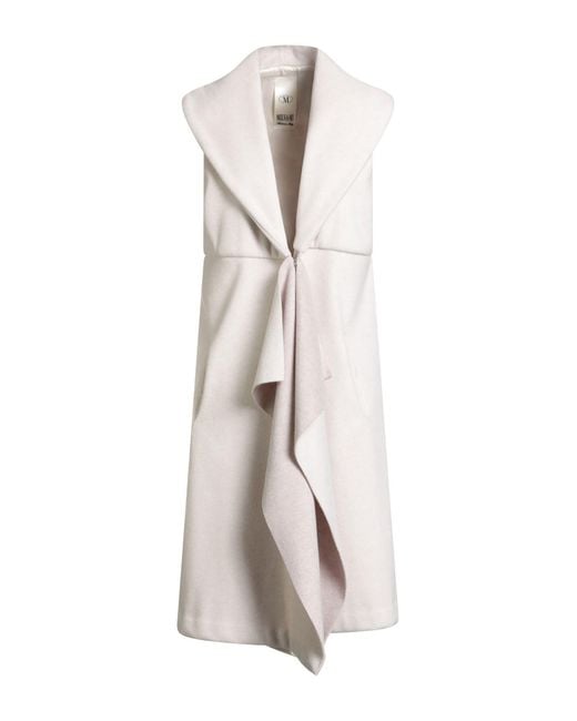 MILVA MI White Coat Viscose, Wool, Acetate, Nylon