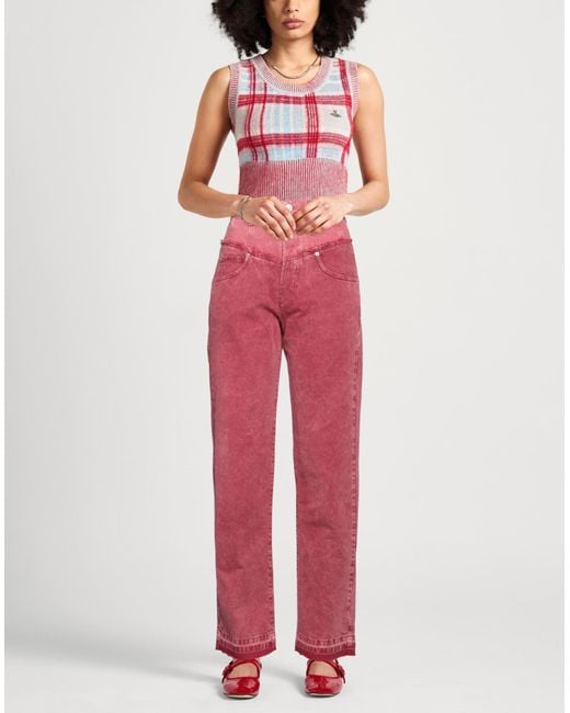 Isabel Marant Red Jeans