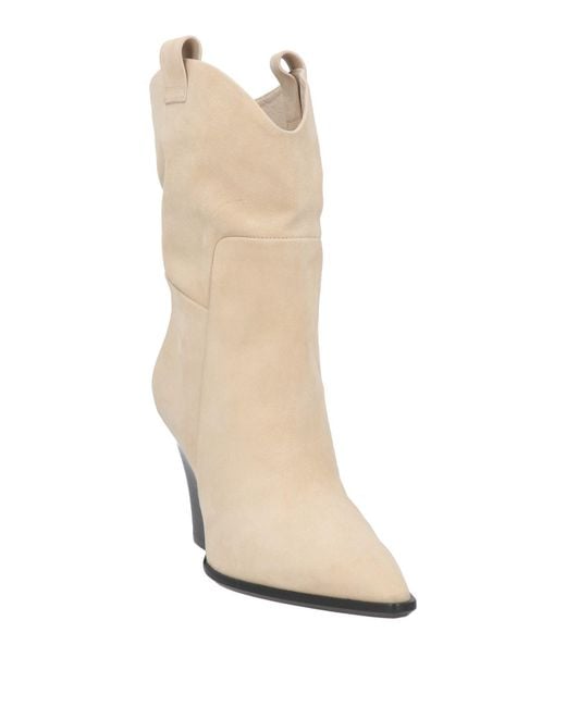 Santoni Natural Ankle Boots