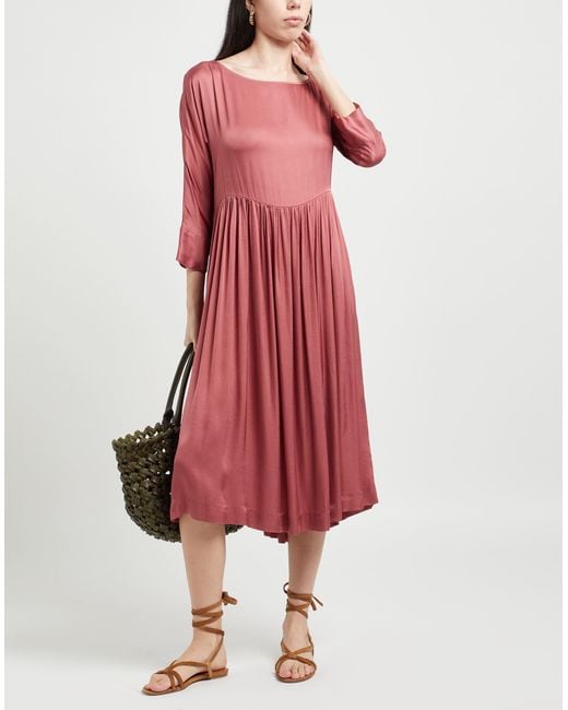 Vestido midi ALESSIA SANTI de color Red