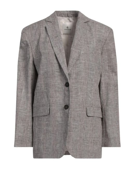 Anine Bing Gray Blazer