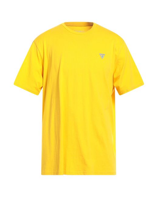 Guess Yellow T-shirt for men