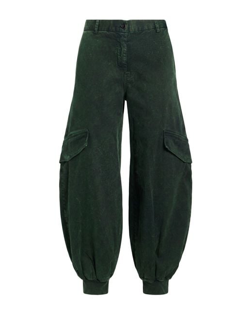 White Sand Green Trouser