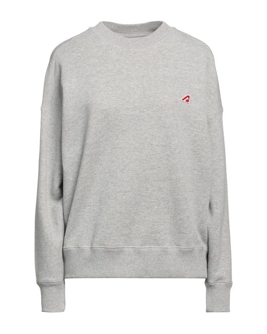 Autry Gray Sweatshirt Cotton