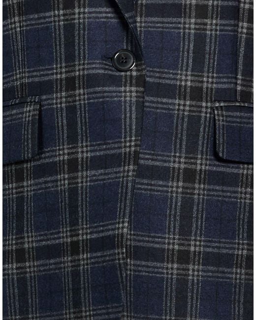 Ottod'Ame Blue Blazer Wool, Polyester, Viscose, Elastane