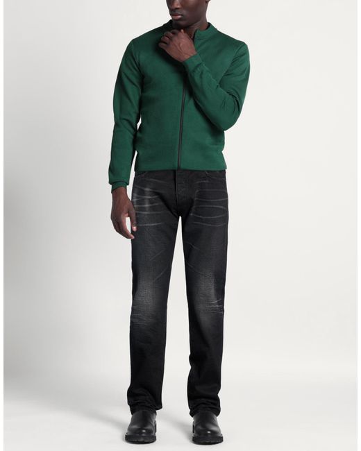 THE BIG WHITE BLUE Black Jeans for men