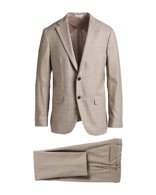 Boglioli Gray Suits for men