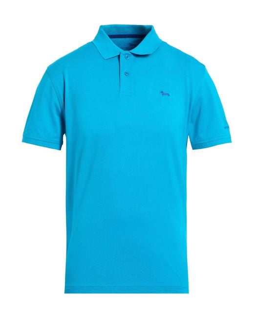 Polo Harmont & Blaine de hombre de color Blue