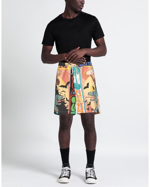 Department 5 Orange Shorts & Bermuda Shorts Cotton for men