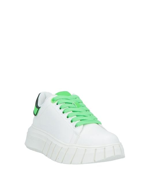 Gaelle Paris Green Sneakers