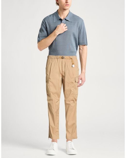 White Sand Natural Pants for men