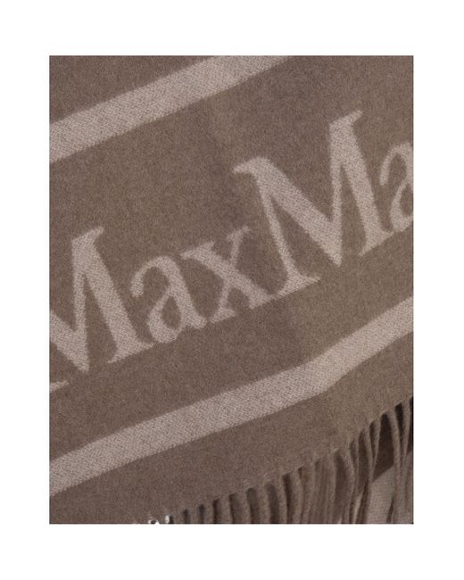 Poncho Max Mara de color Brown