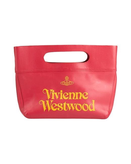 Vivienne Westwood Pink Handbag Cow Leather