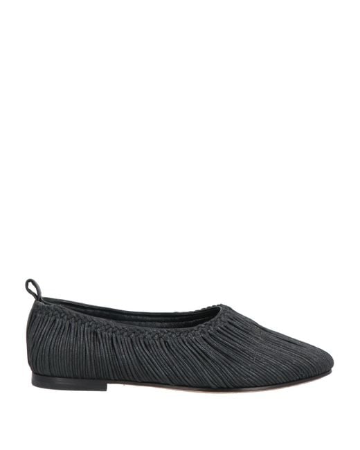 Agl Attilio Giusti Leombruni Gray Ballet Flats Leather