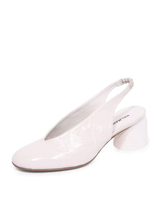 Zapatos de salón Halmanera de color White