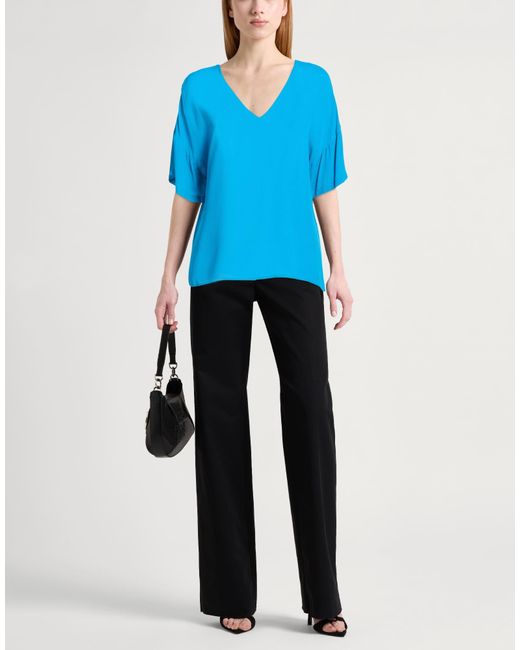Dixie Blue Azure Top Viscose