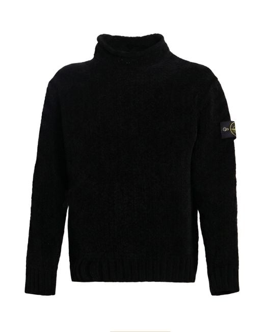 Pullover Stone Island pour homme en coloris Black