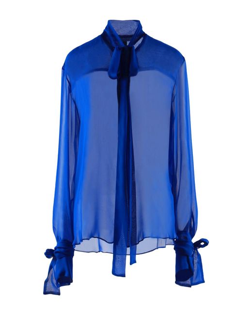 LAQUAN SMITH Blue Shirt