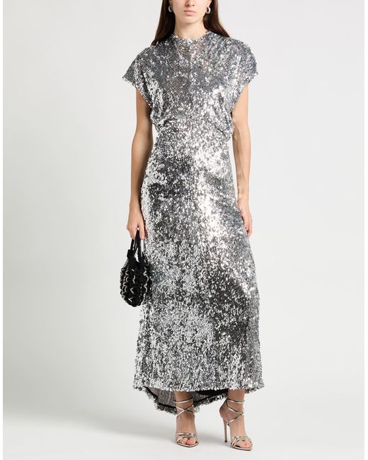 Maje Gray Maxi Dresses
