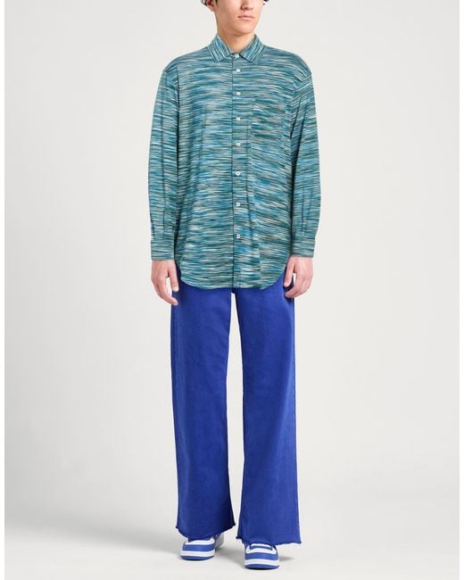Missoni Blue Shirt for men