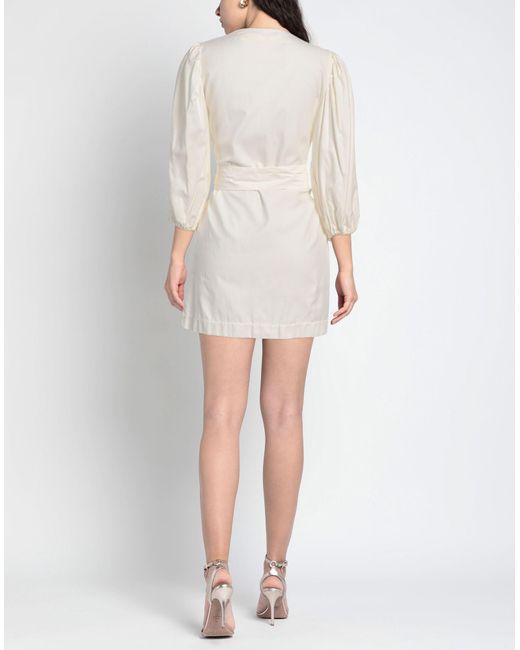 CLARA AESTAS White Mini-Kleid