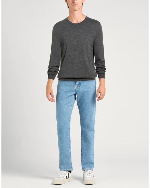 Isaia Gray Sweaters for men