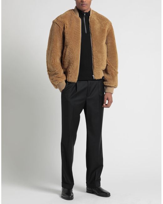 Jacquemus Brown Shearling & Teddy for men