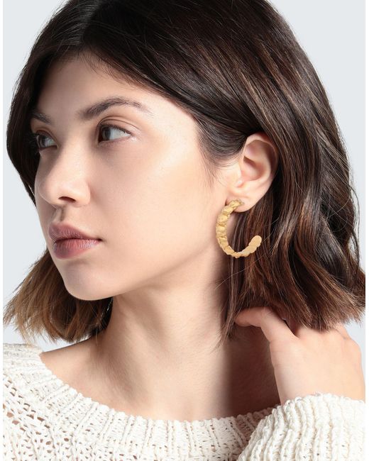 Moschino Metallic Earrings
