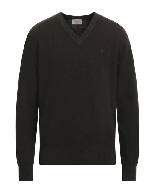 Brooksfield Black Sweater for men