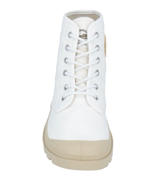 Palladium White Ankle Boots for men