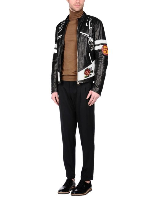 Dolce & Gabbana Black Jackets for men