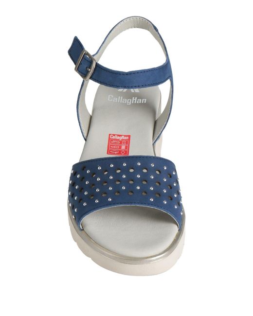 Callaghan Blue Sandals Leather