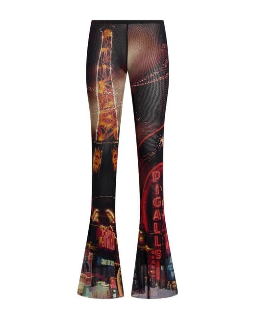 Jean Paul Gaultier Black Pants Polyamide