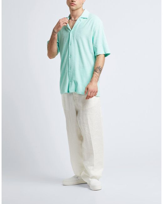 8 by YOOX Blue Shirt for men