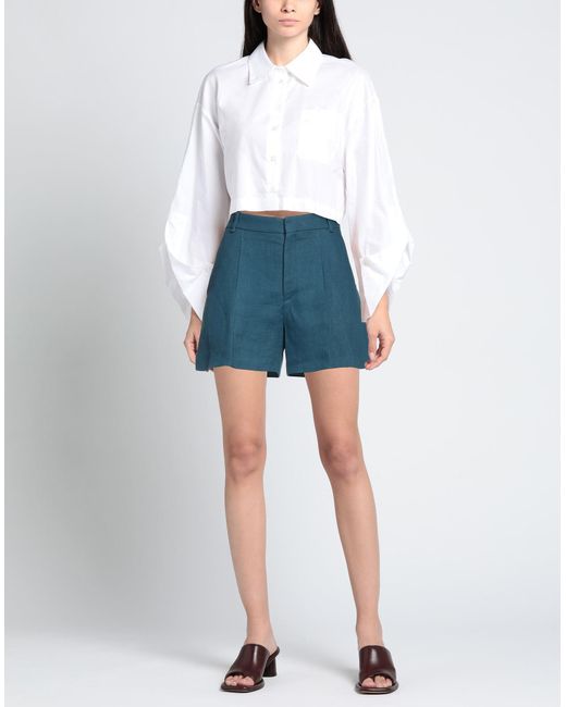 Chloé Blue Shorts & Bermuda Shorts