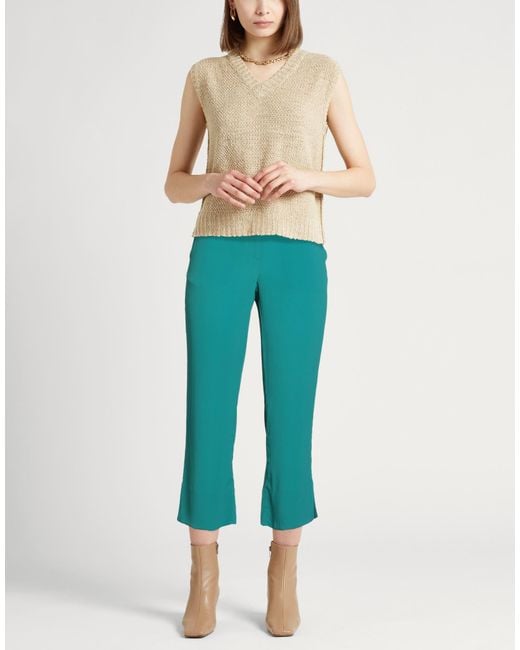 Semicouture Blue Trouser