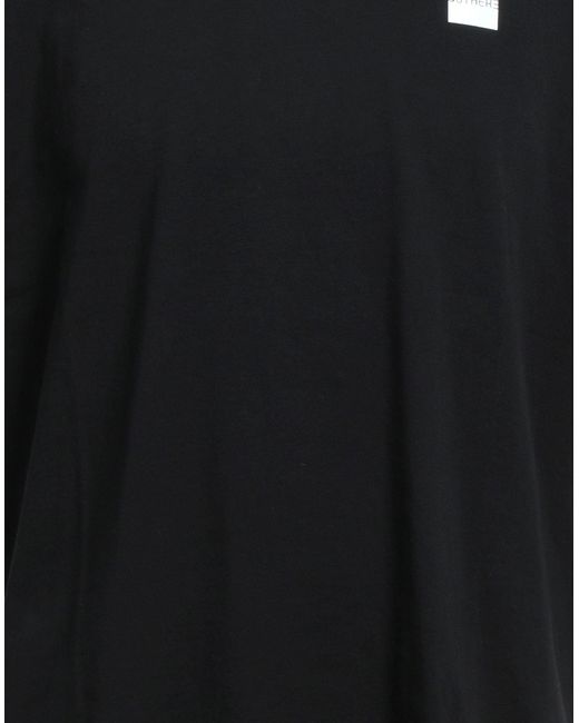 OUTHERE Black T-Shirt Cotton for men