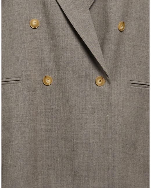 Alysi Gray Chocolat Blazer Polyester, Virgin Wool, Elastane