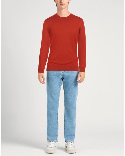 Alpha Studio Red Jumper for men